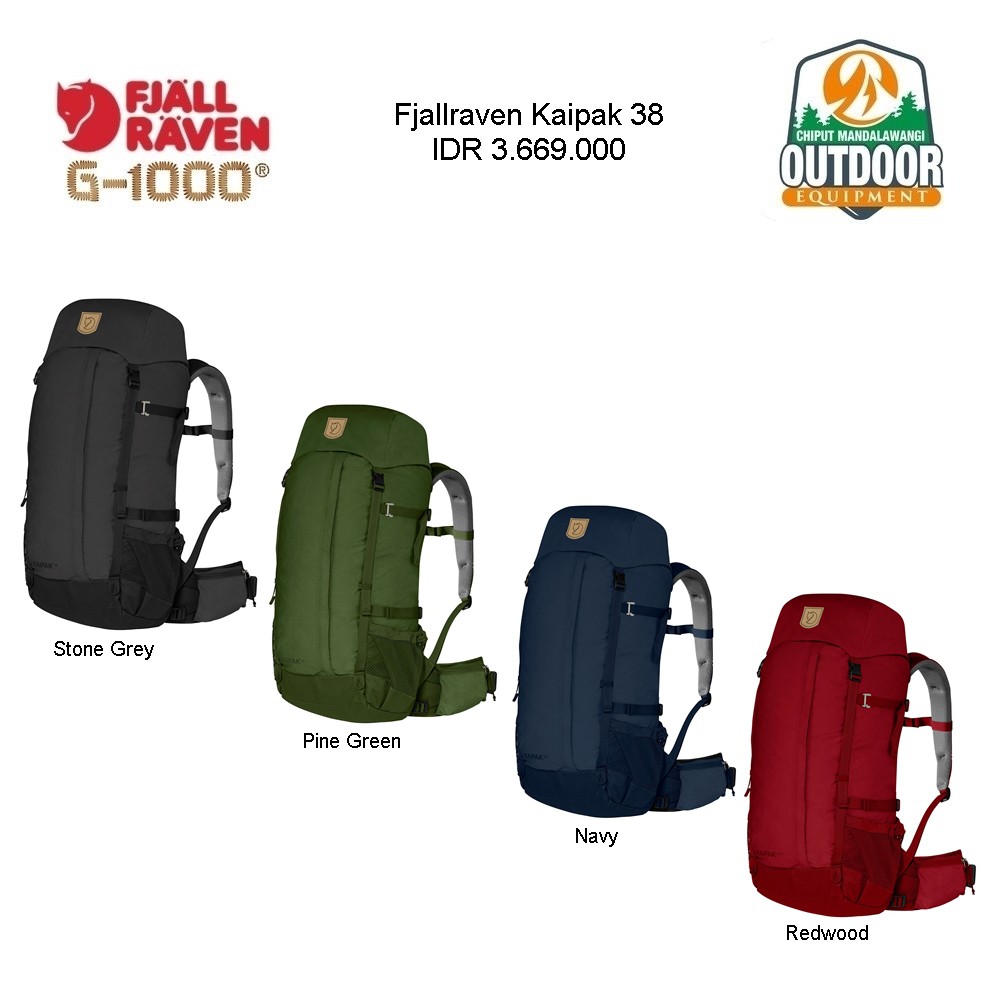 Carriel Fjallraven Kaipak 38 / Tas Gunung Fjallraven