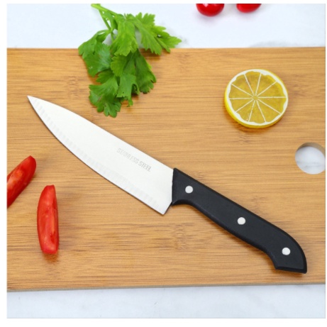 SET PISAU STAINLESS STEEL TALENAN DAPUR 6 IN 1