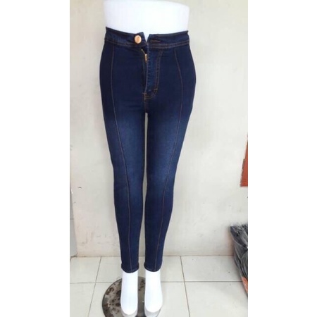 (BISA COD) Celana Jeans Highwaist Model Tulang 27-34 // HIGHWAIST HW Tulang // HW Jeans Tulang