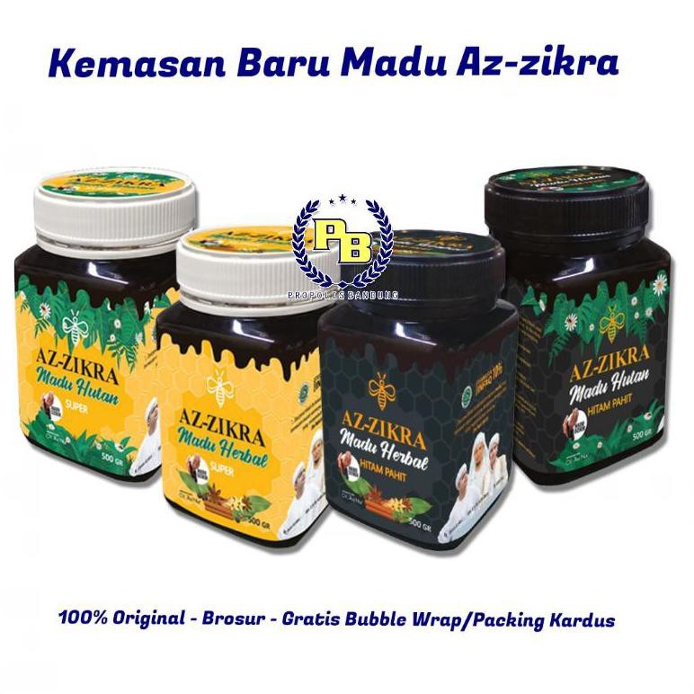 

Ad4 Banya4k,,Madu Azzikra Az-Zikra Super 500gr Asli (KEMASAN BARU ORIGINAL) |kualitas oke.,.,.!