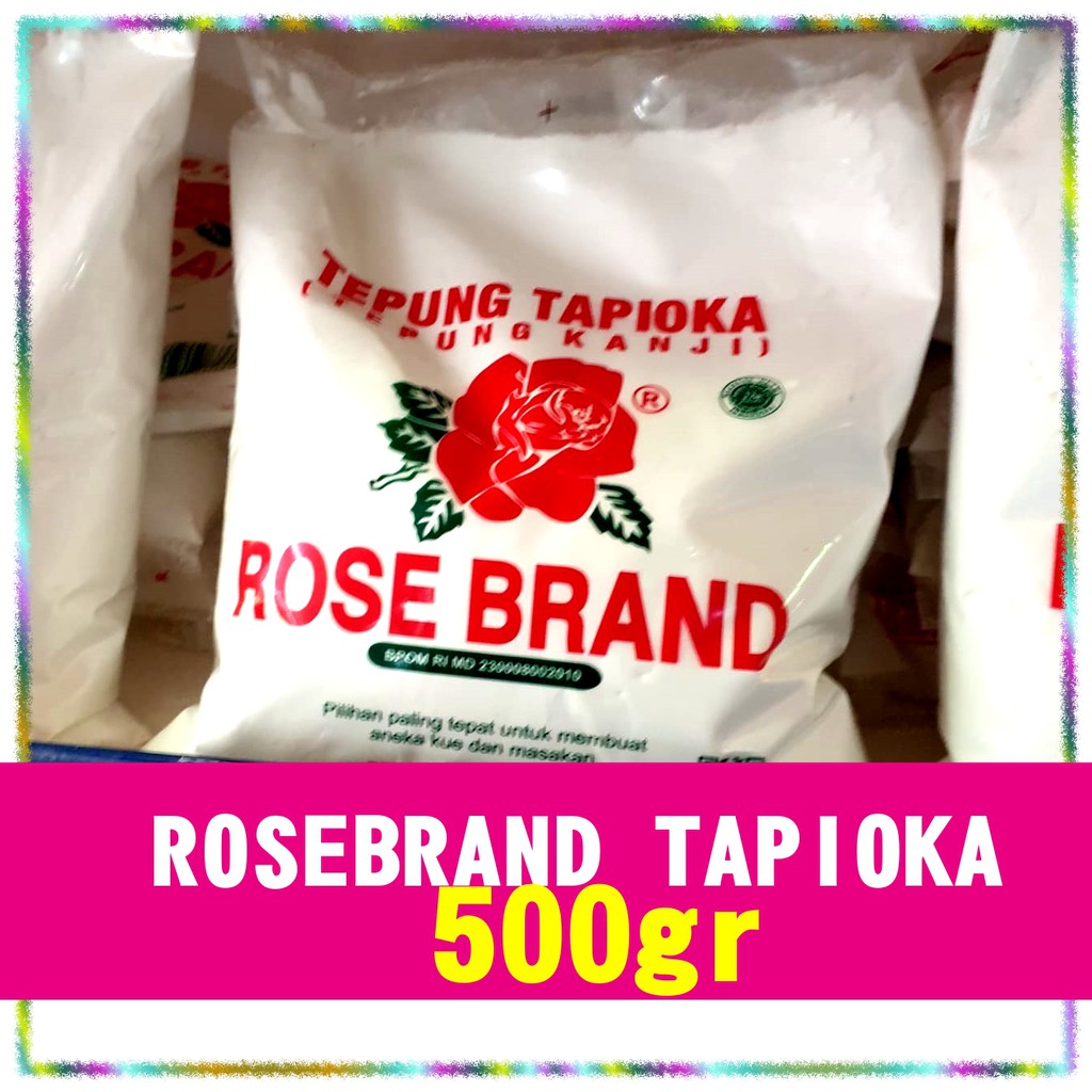 

Rosebrand Tepung Tapioka Tepung Kanji ROSEBRAND 500g