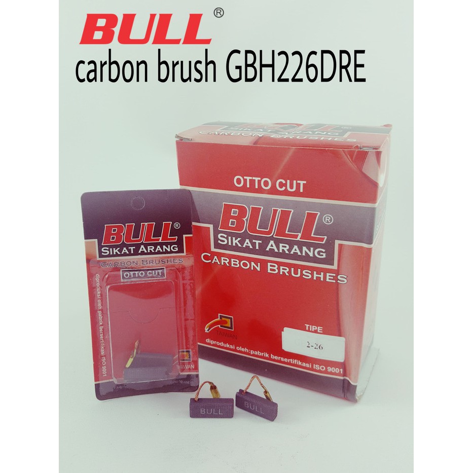 

SBO Bull carbon brush GBH226DRE SEBELUM KEHABISAN