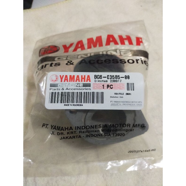 MANIFOLD MANIPUL MANIFOL YAMAHA XMAX X MAX 250 ORIGINAL YAMAHA BG6