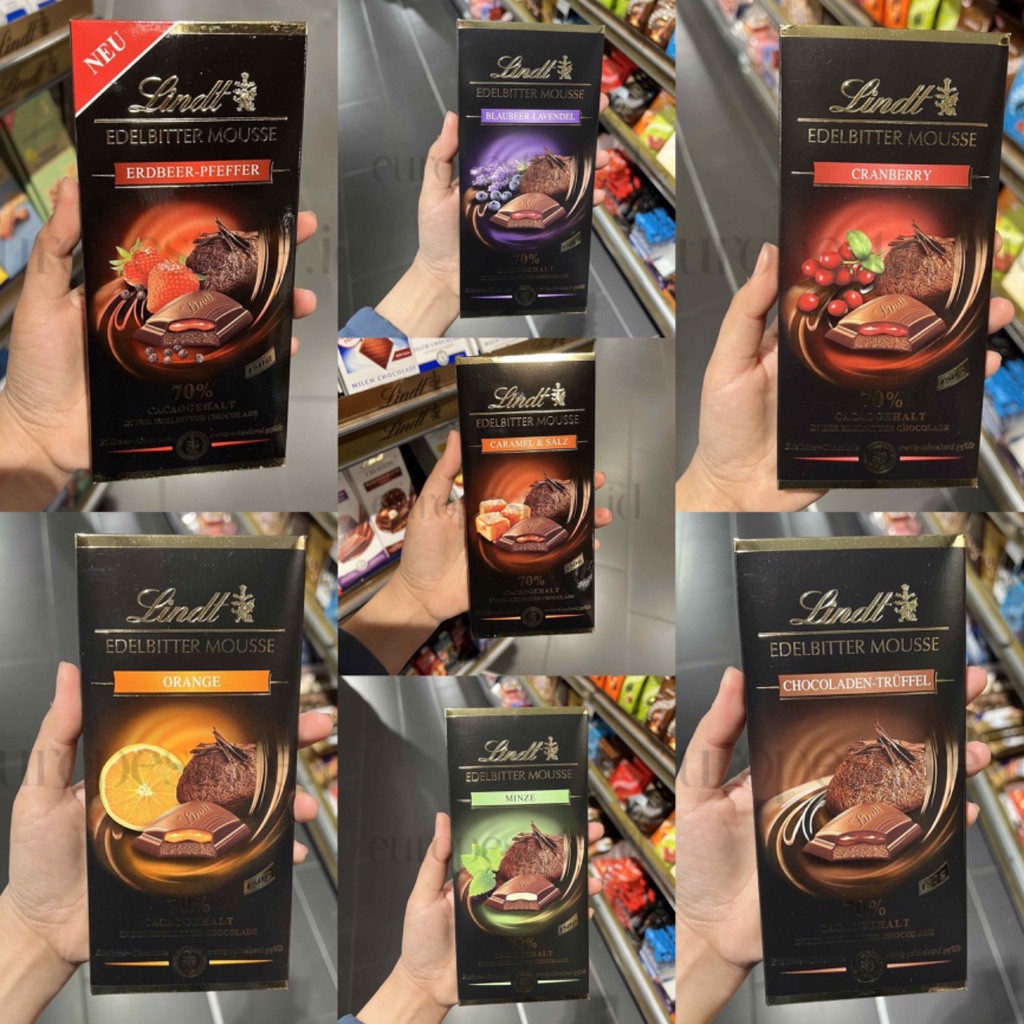 

Lindt Edelbitter Mousse 150gr