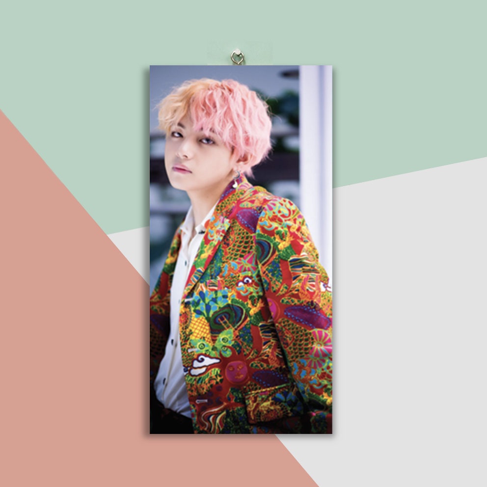 BTS02 - HIASAN DINDING BTS WALLDECOR PAJANGAN POSTER HIASAN KAMAR DEKORASI KAYU KPOP BTS