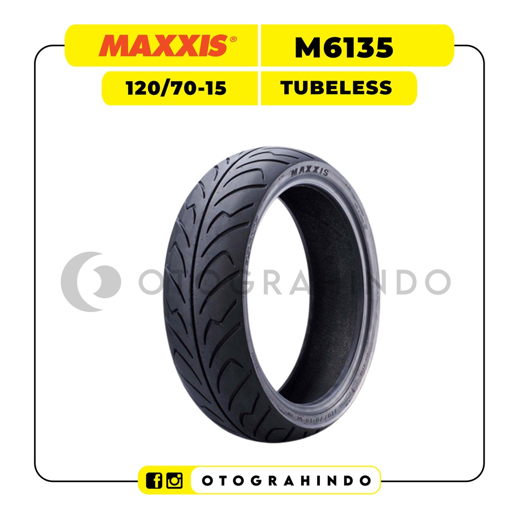 Ban Luar Motor Matic Big Scooter Maxxis M6135 120/70 Ring 15 Tubeless Ban Belakang Xmax Aerox PCX