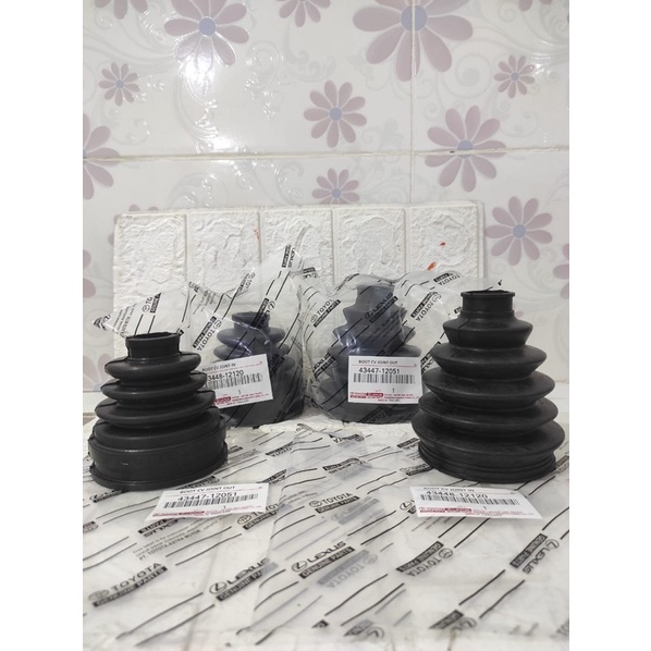 karet boot cv joint luar dalam camry harrier alphard karet boot as roda luar dalam camry harrier