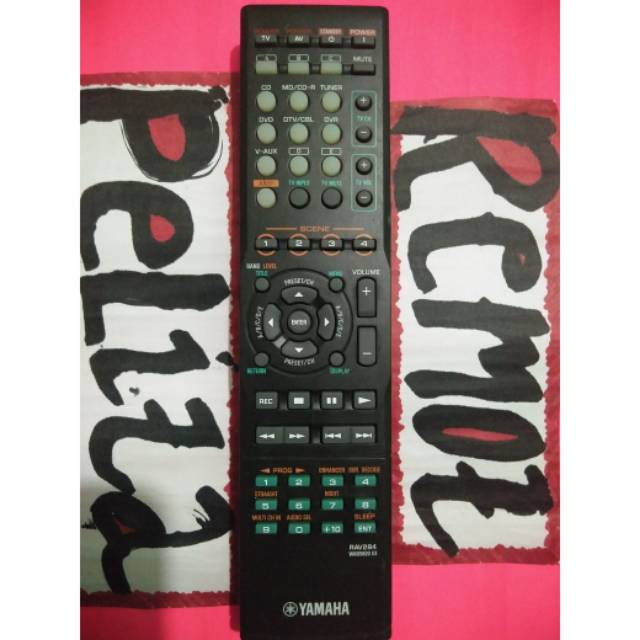 remot yamaha dvd amplifier original terlengkap
