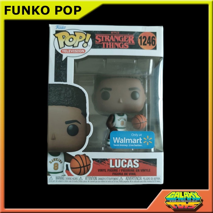 Funko POP TV: Stranger Things- Lucas Sinclair Vinyl Figure (Walmart Exclusive)