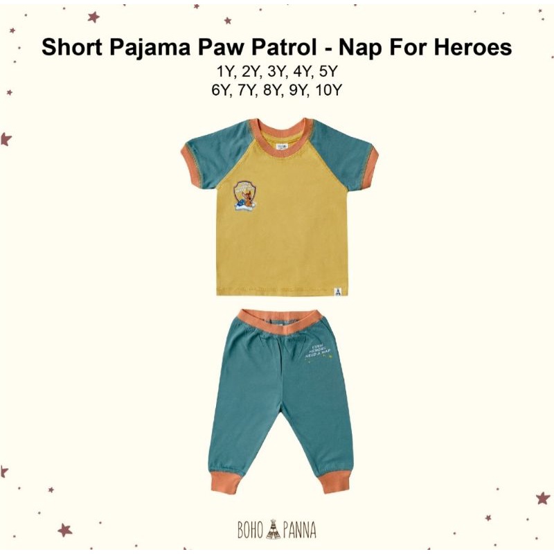 Short Pajama Size 6-10Y