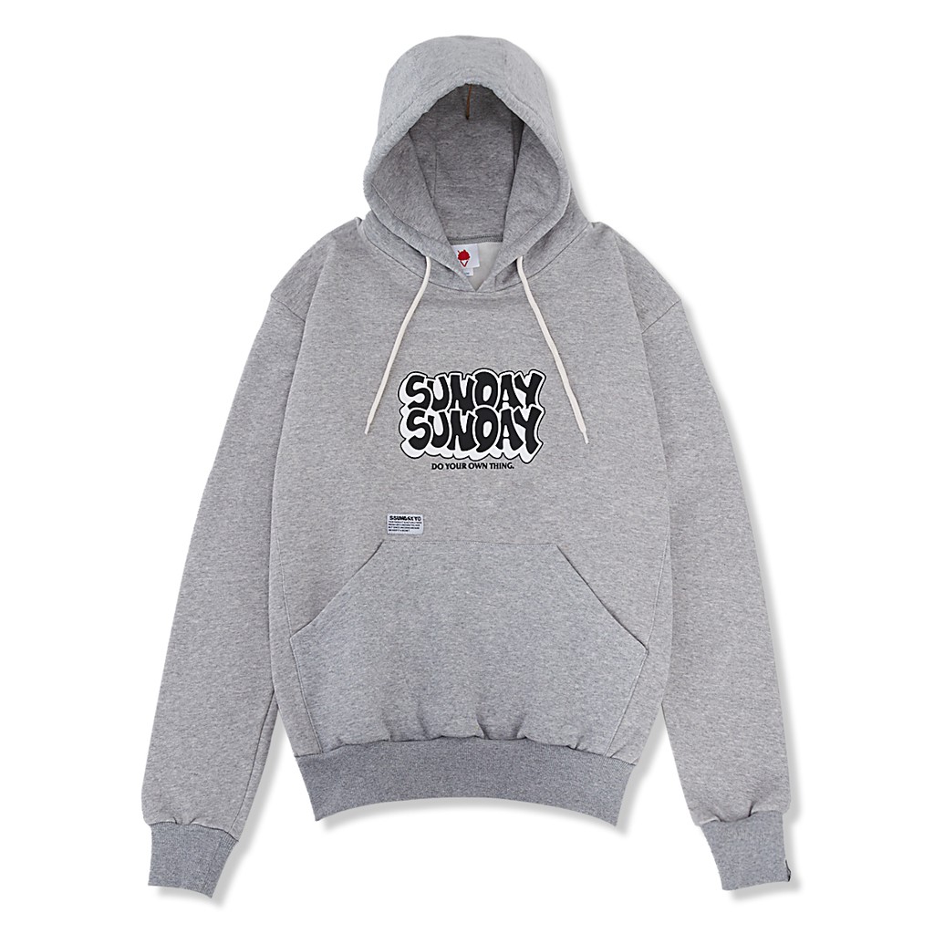 

SundaySundayCo - Throwupz Hoodie Misty Grey