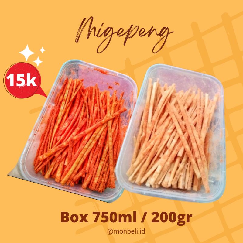 

MIE GEPENG (Kering/basah) 750ml