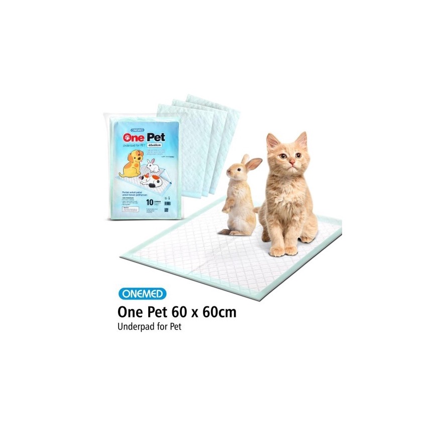 Onemed Underpad Kucing / Underpad Anjing Merk One Pet JB