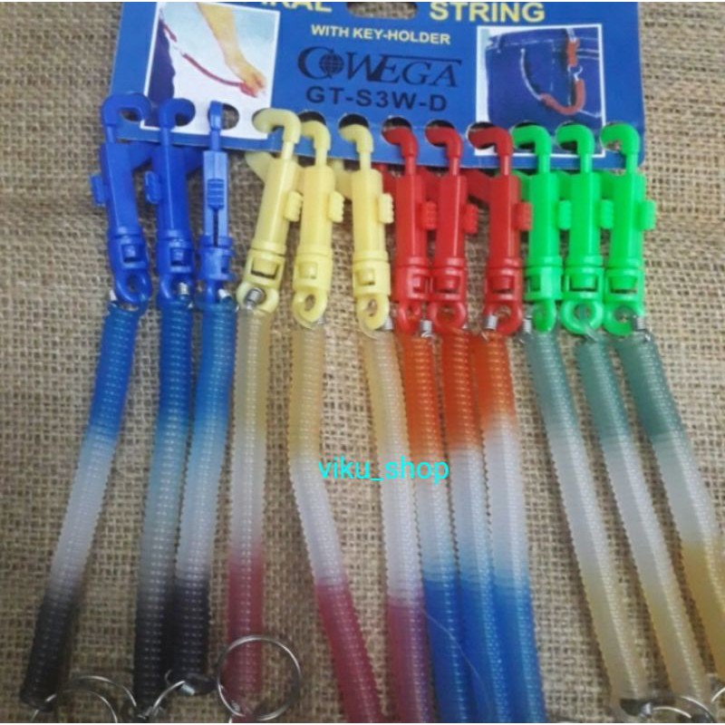 Spiral Gantungan Kunci Key Holder Sepiral