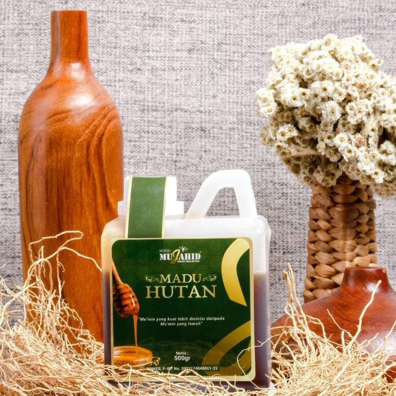 

Madu Hutan Mujahid Plus Propolis 500gr