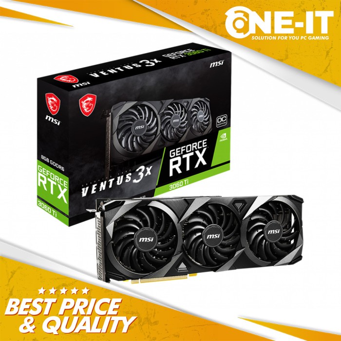 VGA MSI GeForce RTX 3060 Ti VENTUS 3X OC 8G 8GB GDDR6