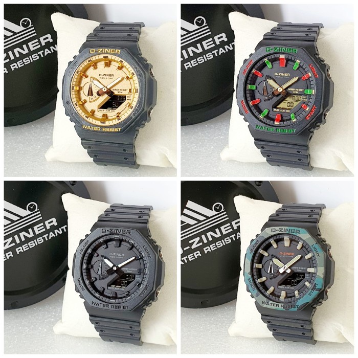 Jam Tangan Pria Keren Murah Watch Terbaru Fashion COD E5Z0 Terbaru Jam Tangan Pria D-ZINER Original 