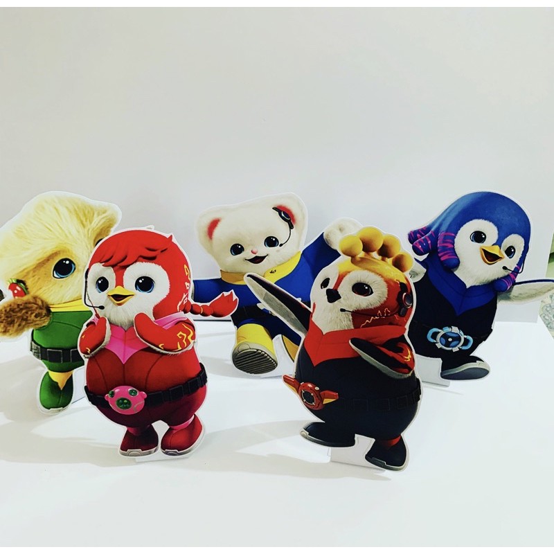 Badanamu Standing Karakter Dessert Table Birthday / Hiasan Meja Ulang Tahun