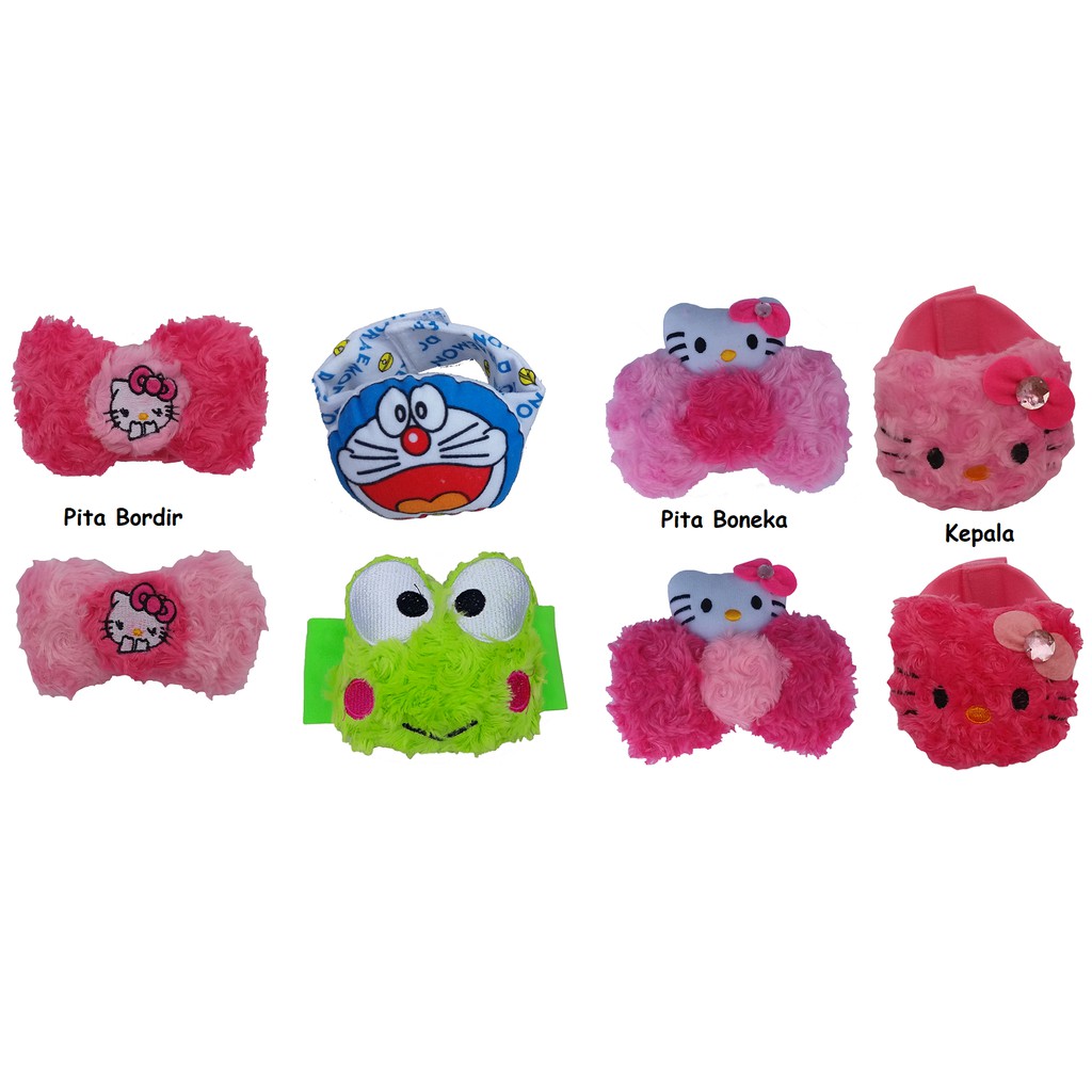 Karakter Pengikat Gorden Hello Kitty - Doraemon - Keropi