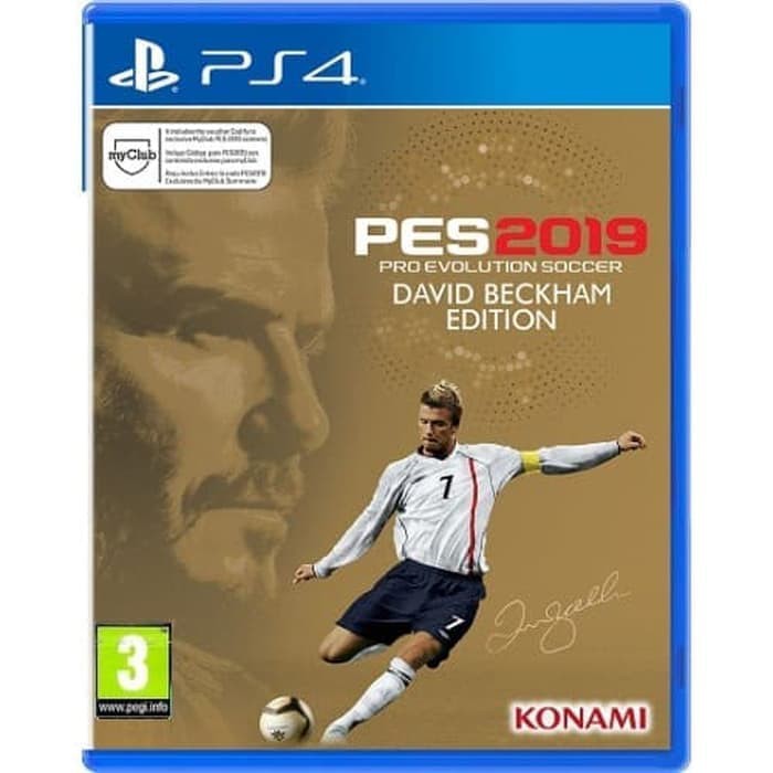 PS4 PES 2019 Pro Evolution Soccer 2019 David Beckham Edition  R2