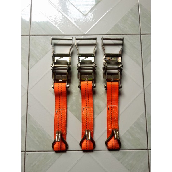 kepala besi trek belt rachet tie down lebar 1,5 inch ( 3,5cm - 4cm )