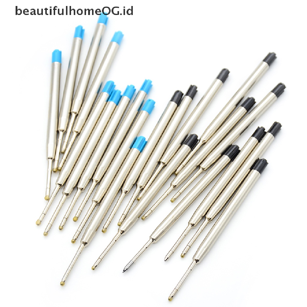 / Beautifulhomeog.id / 10pcs Pulpen Tinta Biru Ukuran 1.0mm