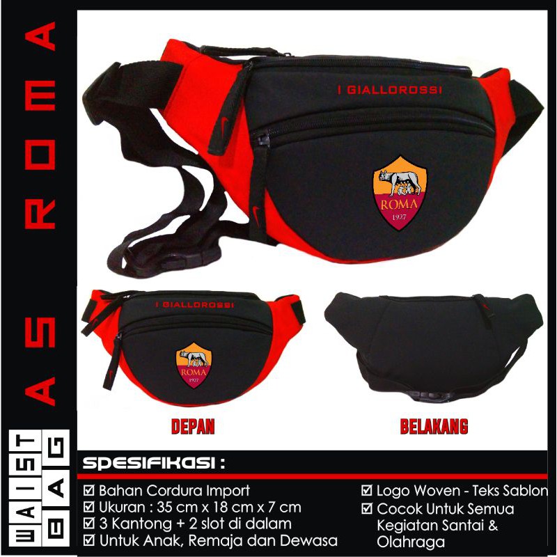 Tas pinggang as Roma