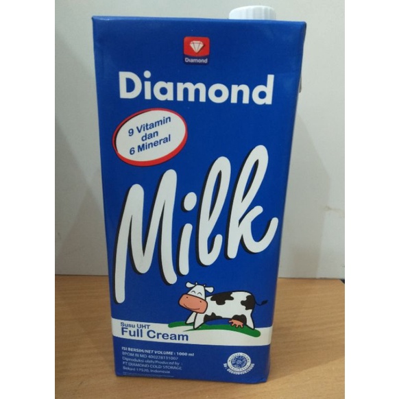 SUSU CAIR UHT DIAMOND 1000 ML