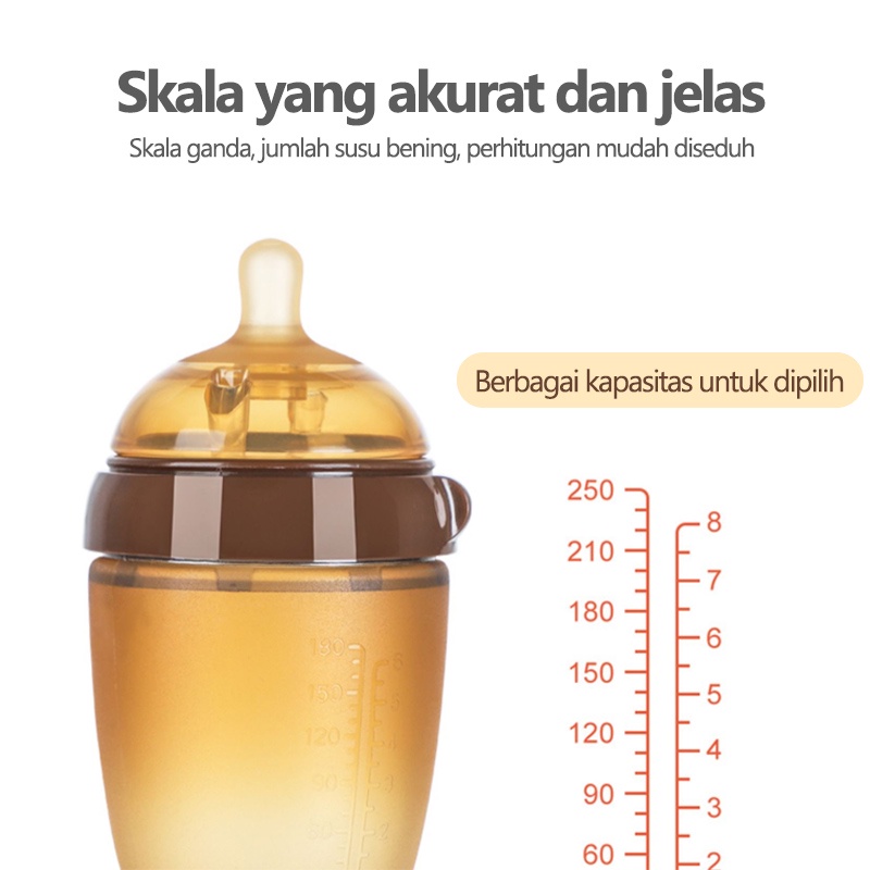 Botol susu bayi/Botol susu baby safe/Botol bayi nano silver/Dodot bayi botol susu (B17)