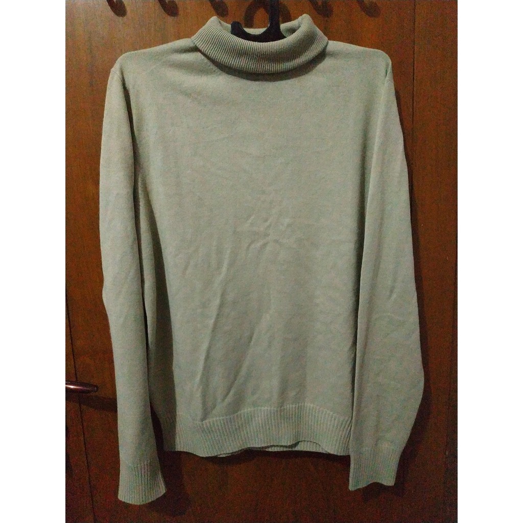 Sweater Turtleneck Pria/Cowok Macson