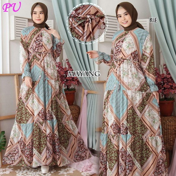 HOPYLOVY - Gamis Homedress Bangkok Mayang