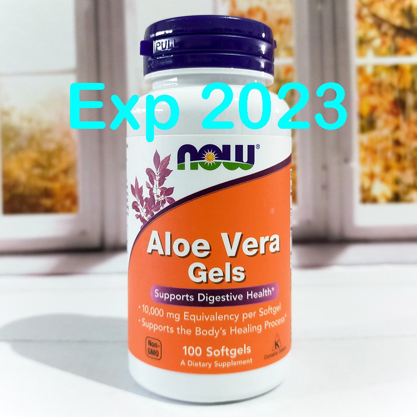 Now Foods Aloe Vera Gels isi 100 Softgels Shopee Indonesia