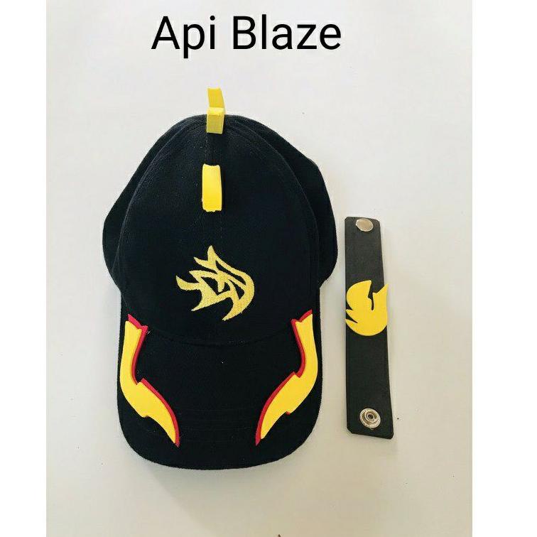 "MRJ. 140257" TOPI BOBOIBOY BOBOY BORDIR GRATIS GELANG/Topi anak laki laki