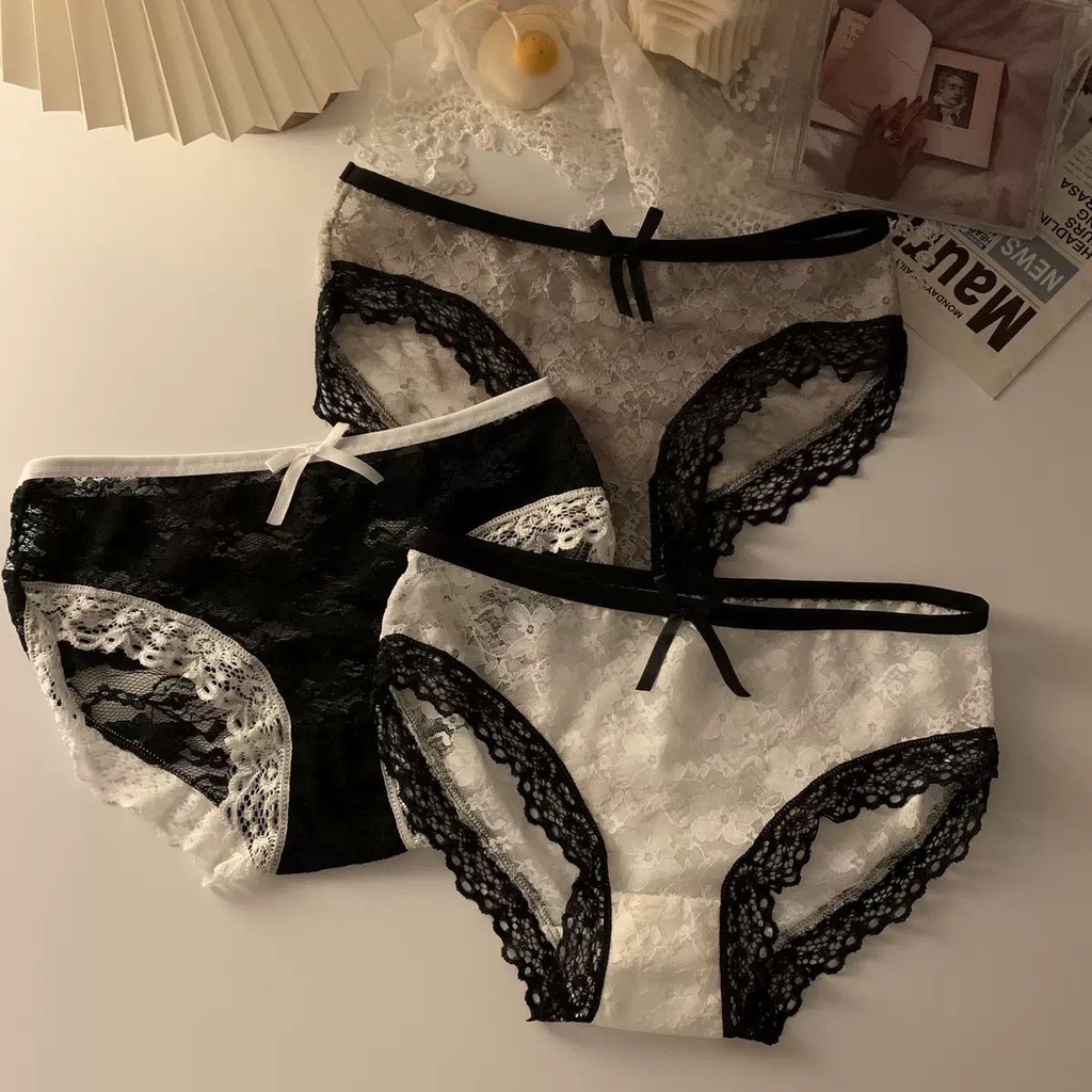 Brasay Underwear Wanita Celana Seamless Mid Waist Wanita 2056