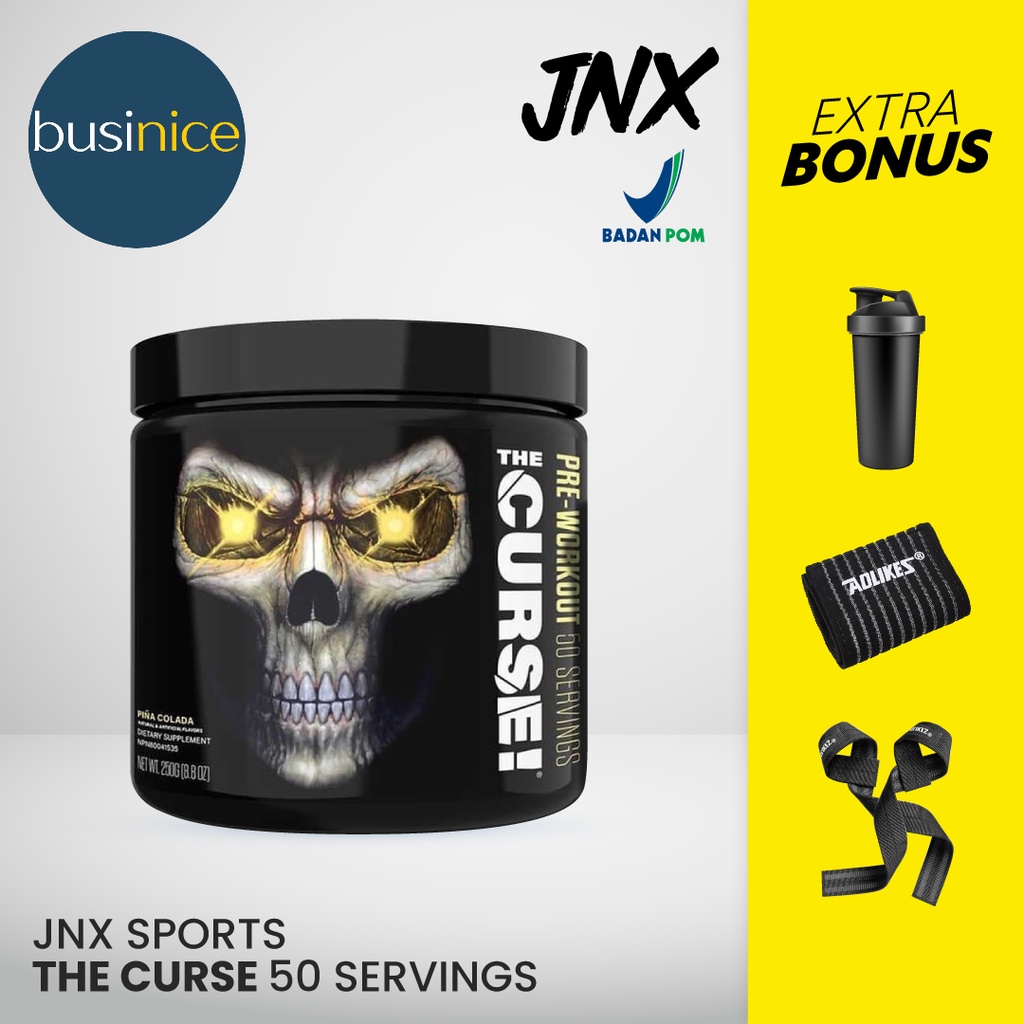 The Curse Pre Workout 50 Serving 50Serv Cobra Labs JNX Sports BPOM