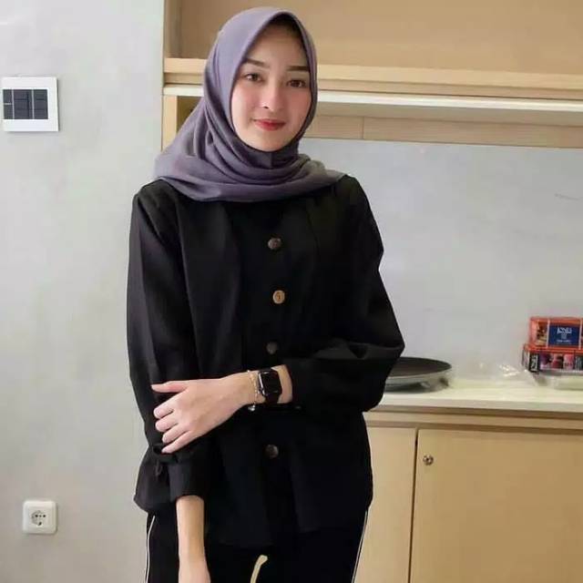 Outfit muslim baju atasan shamira blouse