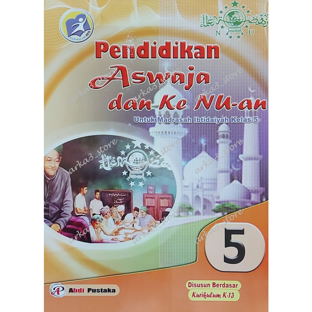 Buku Aswaja dan Ke NU-an  SDI/MI Kls 5 Semester 1 dan 2