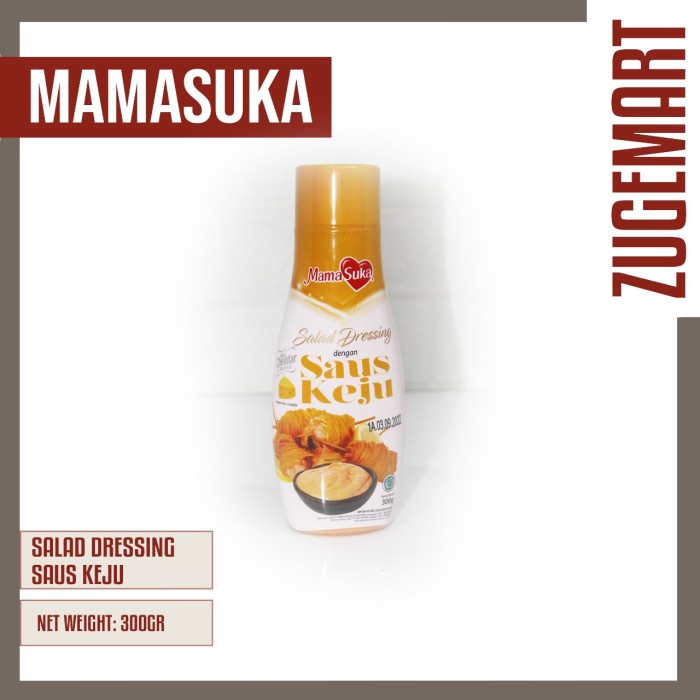 

Mama Suka MamaSuka Saus Keju Salad Dressing Topping 300 gr