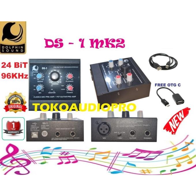 isk / dolphin sound ds1 ds-1 ds 1 mixer soundcard usb