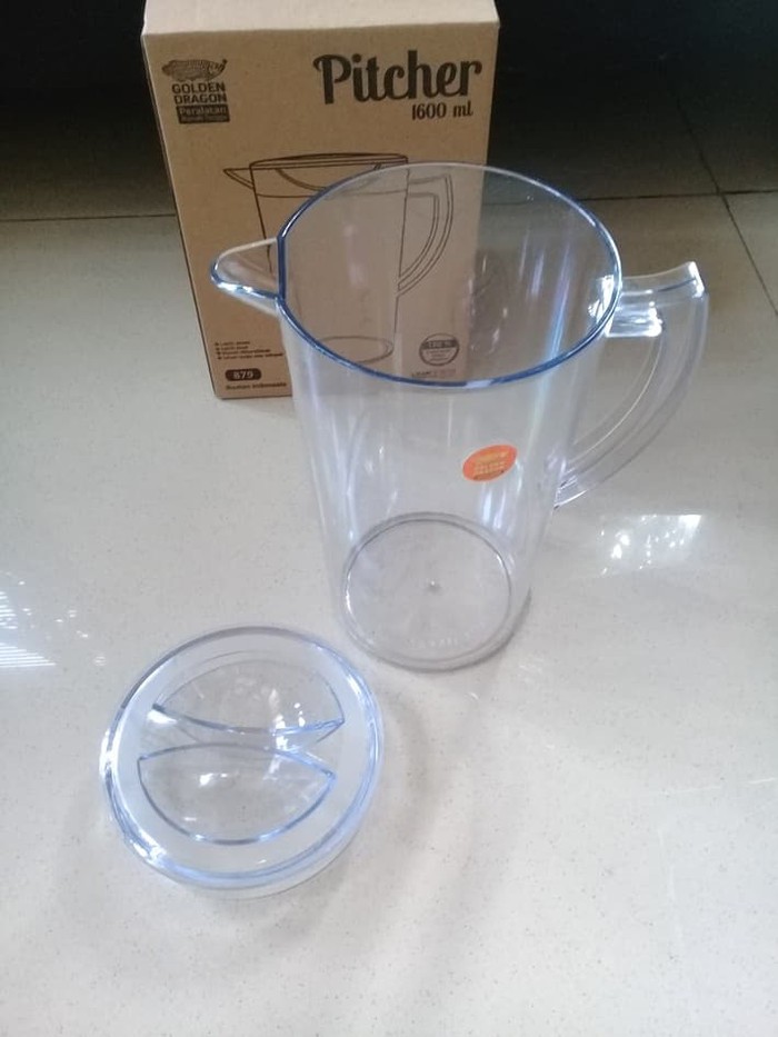 

PITCHER POLYCARBONATE DRAGON Cap 1,6 liter transparant