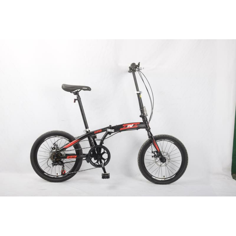 sepeda lipat bnb 20inc steel 7 speed