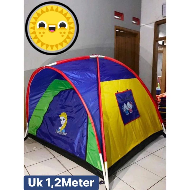 Tenda anak ukuran besar, jumbo dan super jumbo