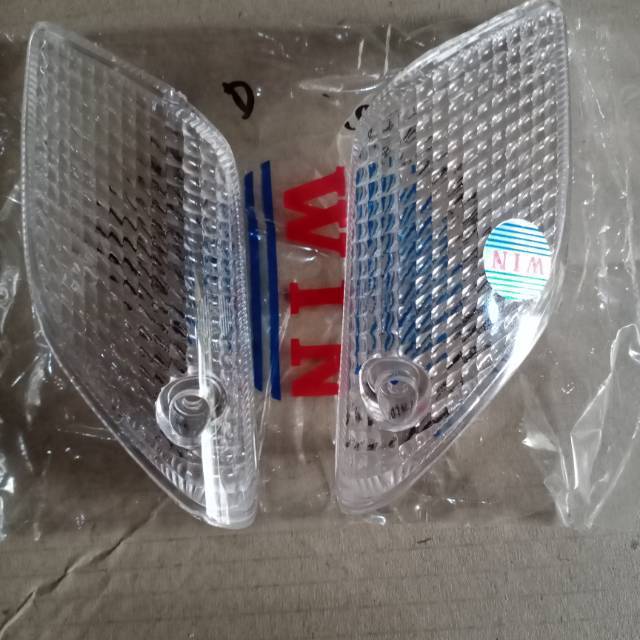 Win-mika kaca lampu sen depan shogun r 110