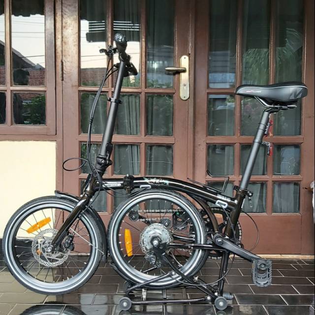 Sepeda lipat united trifold 8D 8 Speed #preloved