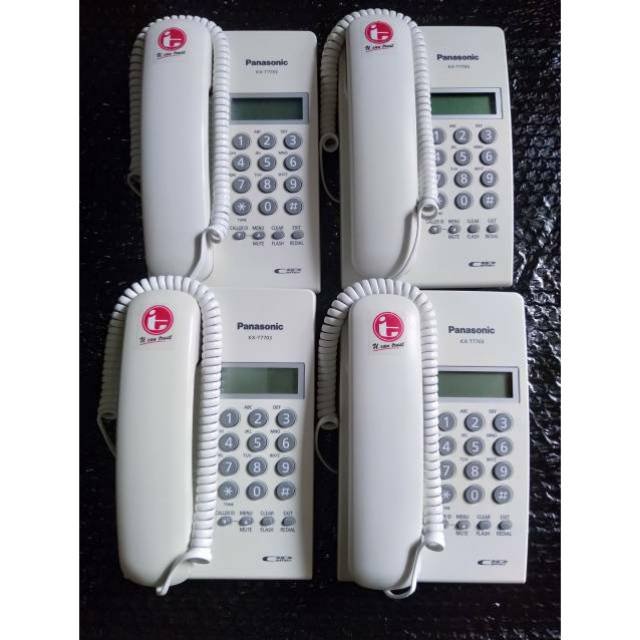 Pesawat Telpon Telephone KX-7703 seken second mulus