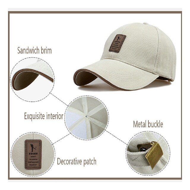 Ediko Topi Baseball, Unisex, baseball cap