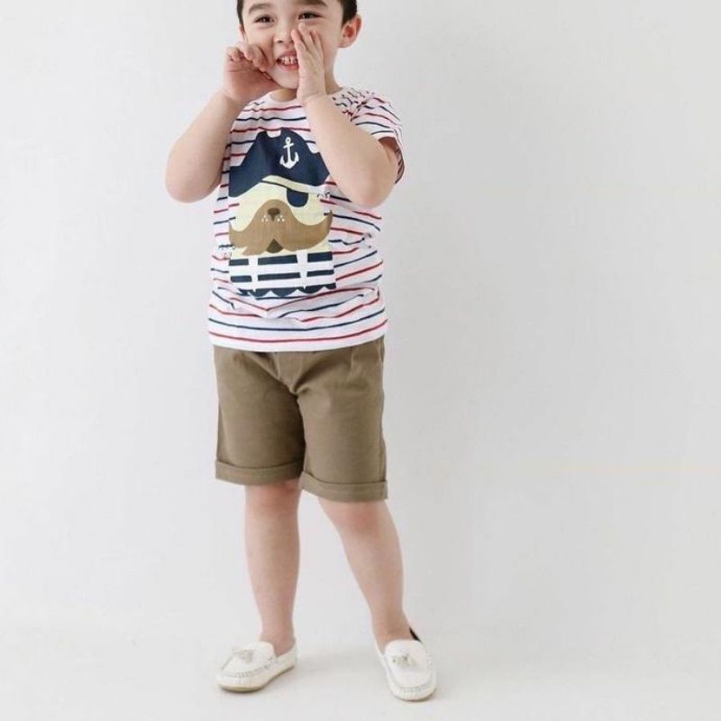 100K 3 pcs Celana Chino Panjang Anak Laki-laki Umur 1-12 Tahun Katun