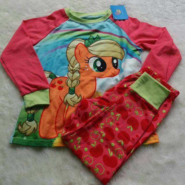 setelan gw baju tidur gambar kuda poni