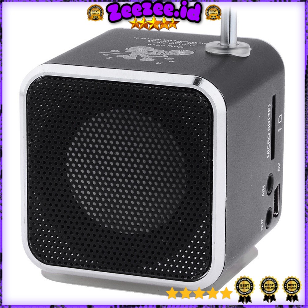 Speaker MP3 Player Mini Speaker Portable Speaker Mini Portabel FM Radio TF Card TD-V26 TD V26 TDV26