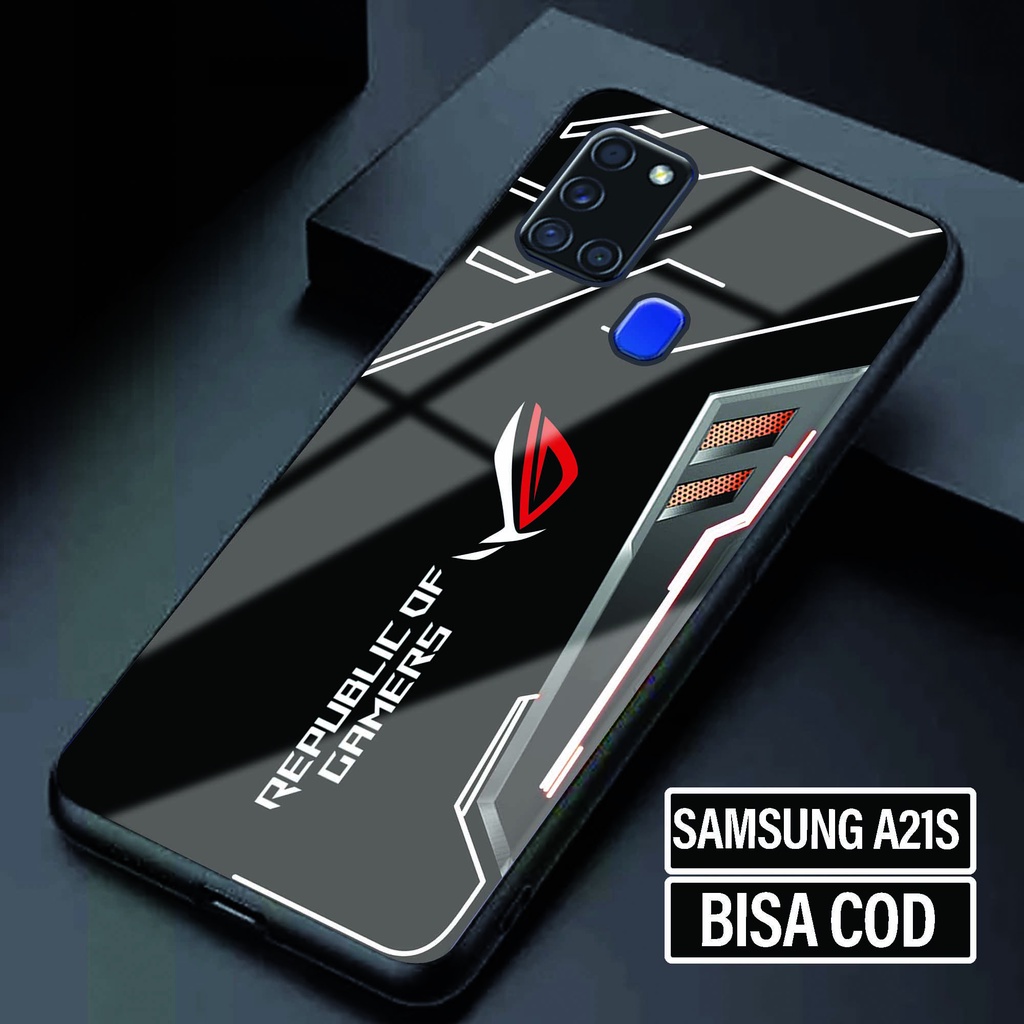 Hardcase Glossy Samsung A21S [ Game 4 ] - Softcase Glossy Samsung A21S - Softcase Dove Samsung A21S 